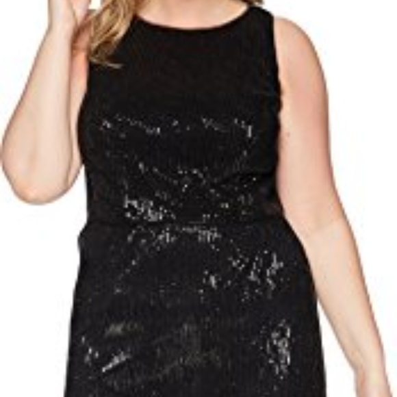Adrianna Papell Dresses & Skirts - Adrianna Papell Halter Pleated Sequin Dress